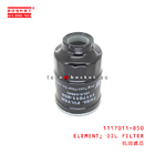 1117011-850 Oil Filter Element For ISUZU NKR77 P600 1117011-850